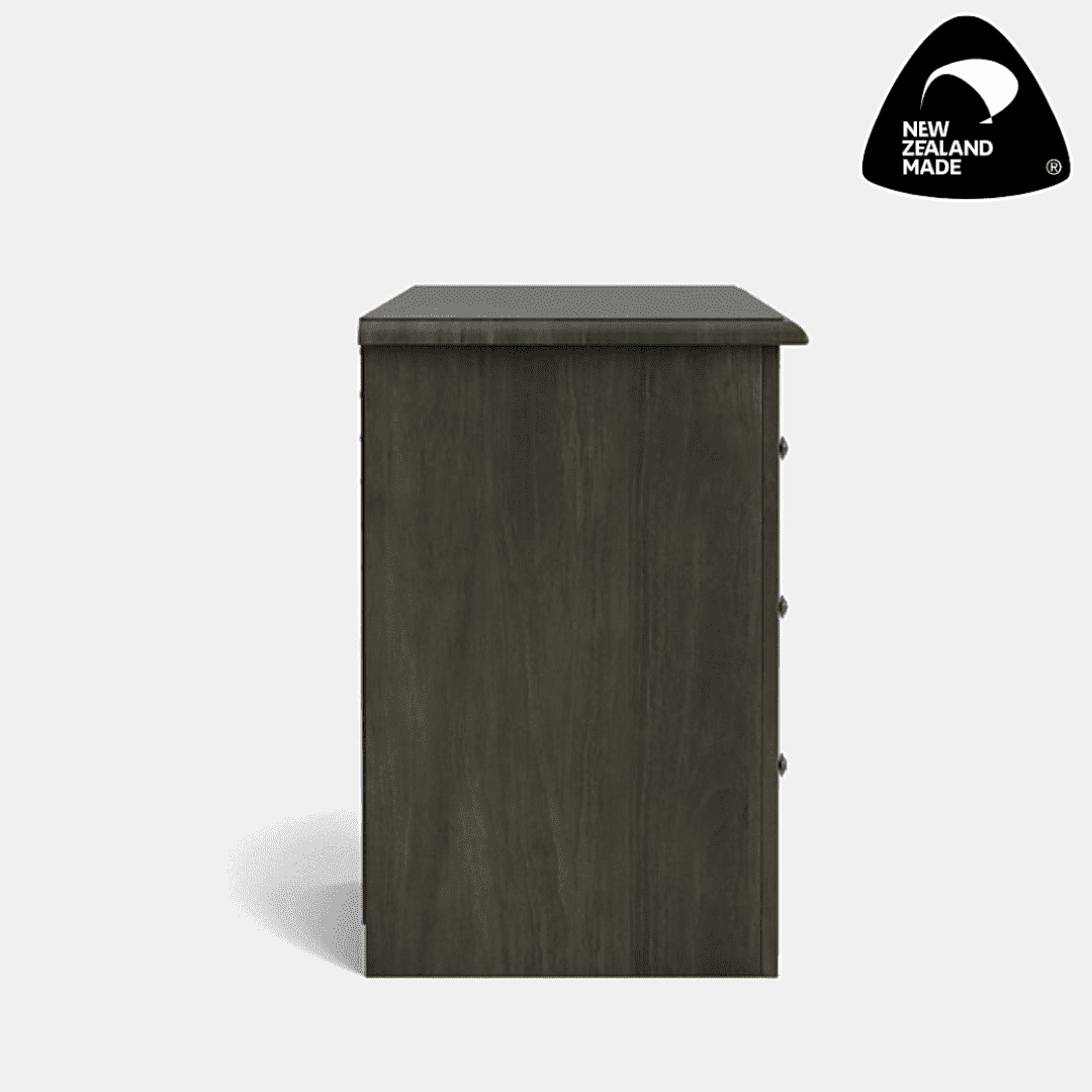Greywash - Villager 3 Drawer Desk