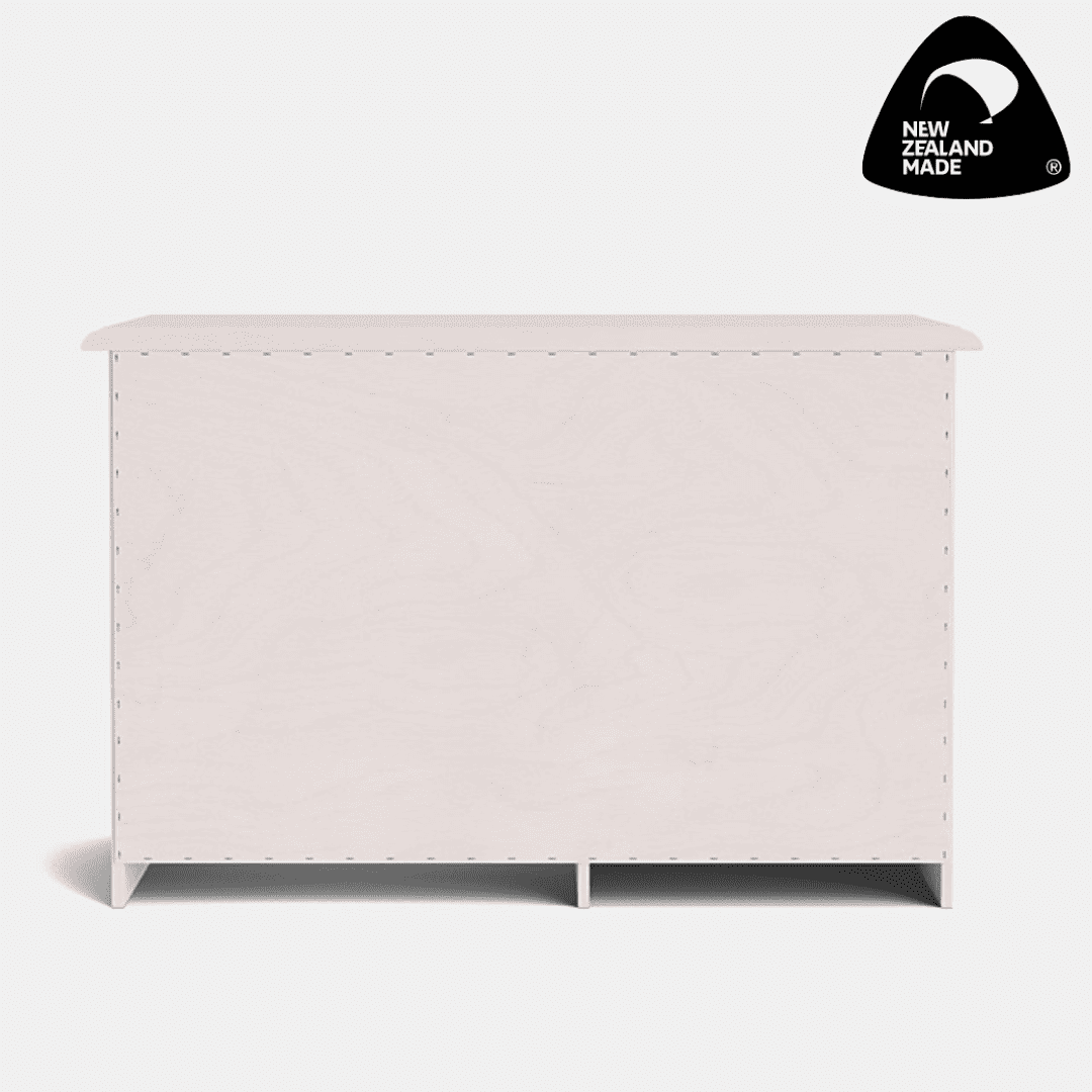 Whitewash - Villager 3 Drawer Desk