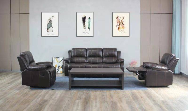 Maryland Recliner Lounge Suite | Brown (3RR+1R+1R) - Image 2