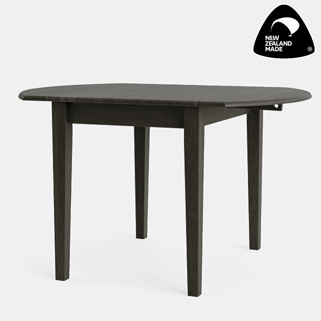 Greywash Color Villager Drop Leaf Table - Living Space