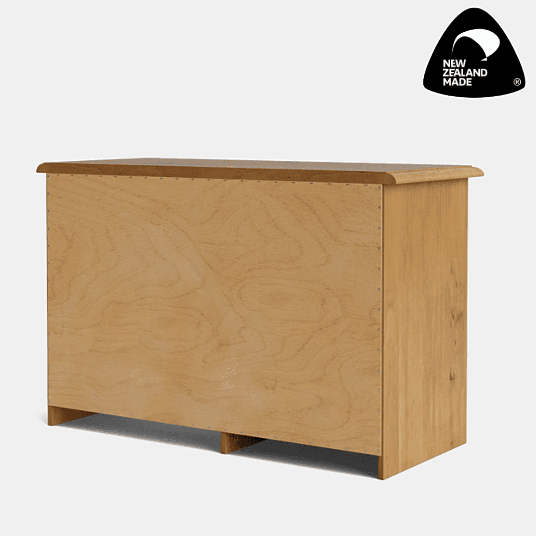Light Rimu - Villager 3 Drawer Desk