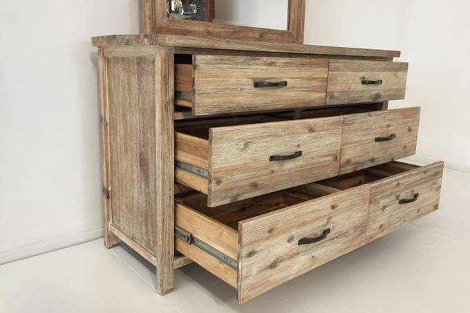 Ballman 6 Drawer Dresser with Mirror - Image 2