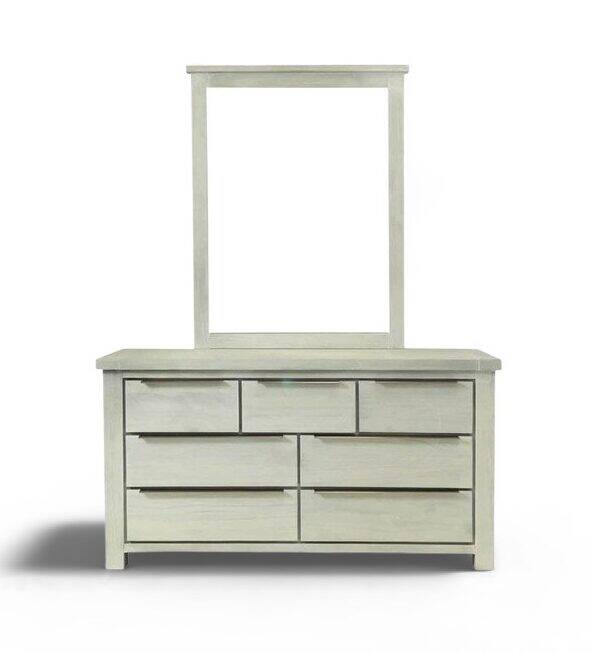 Cornelie 7 Drawer Dresser with Mirror