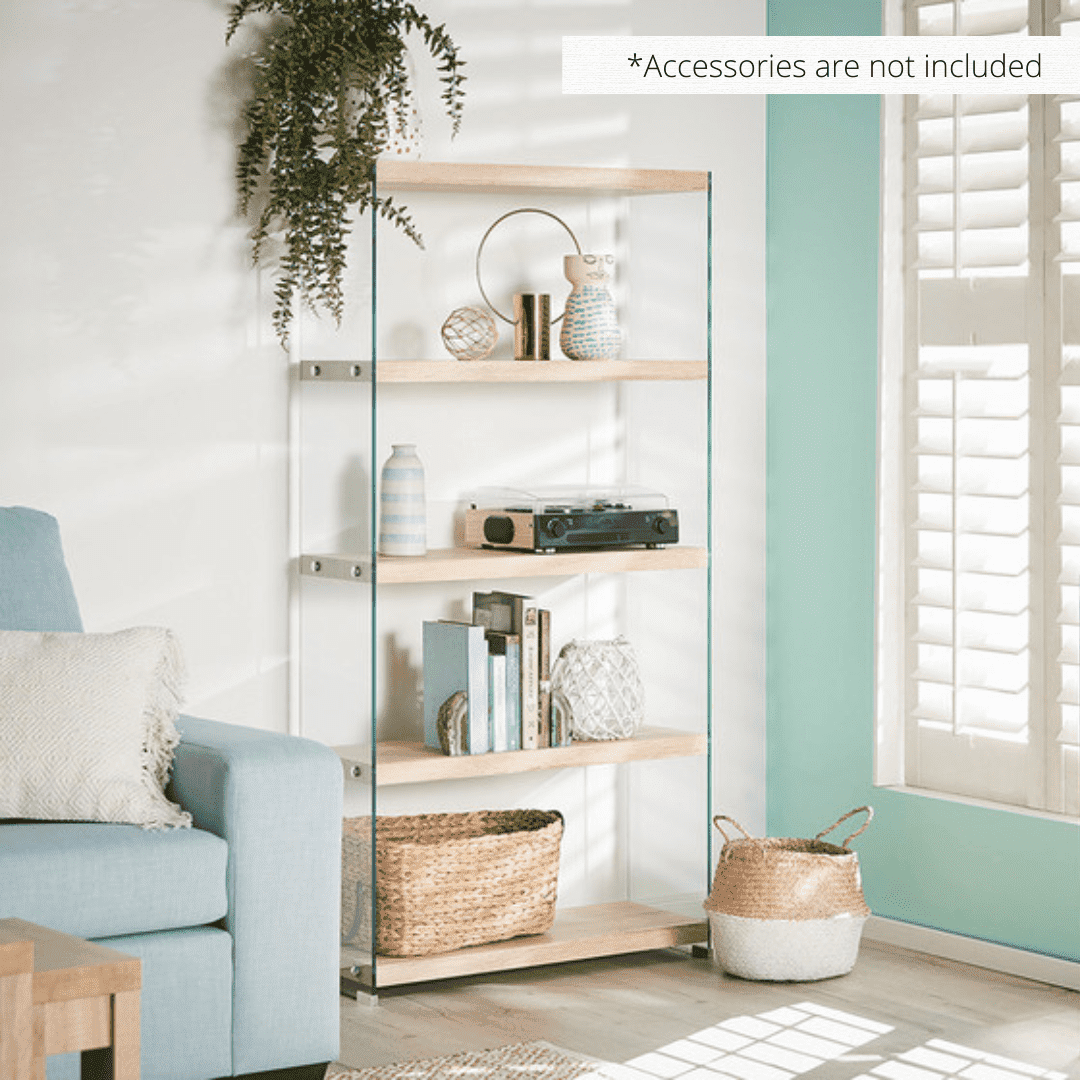 Jessie Glass Bookcase | High