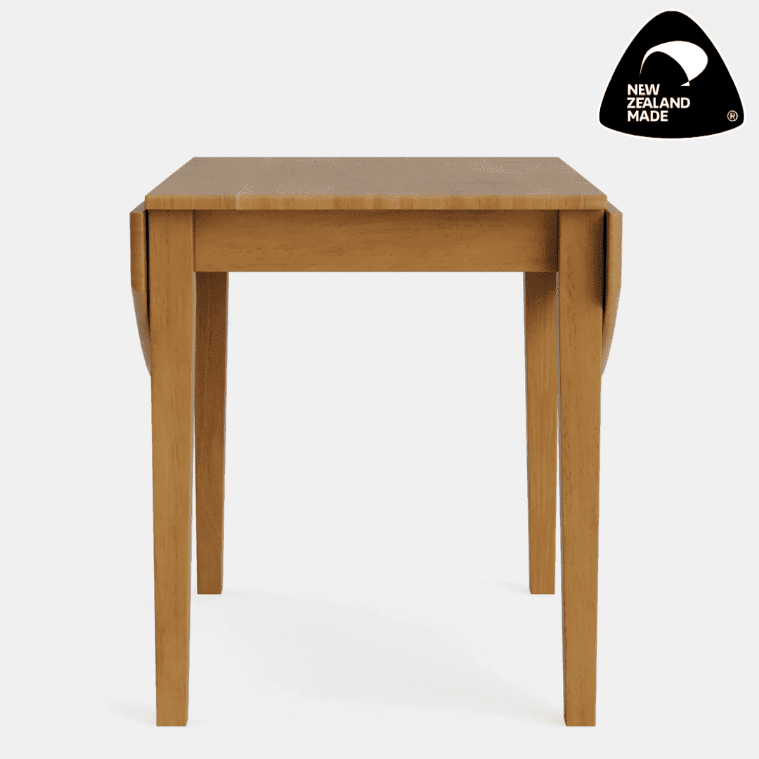 Light Rimu Color Villager Drop Leaf Table - Living Space