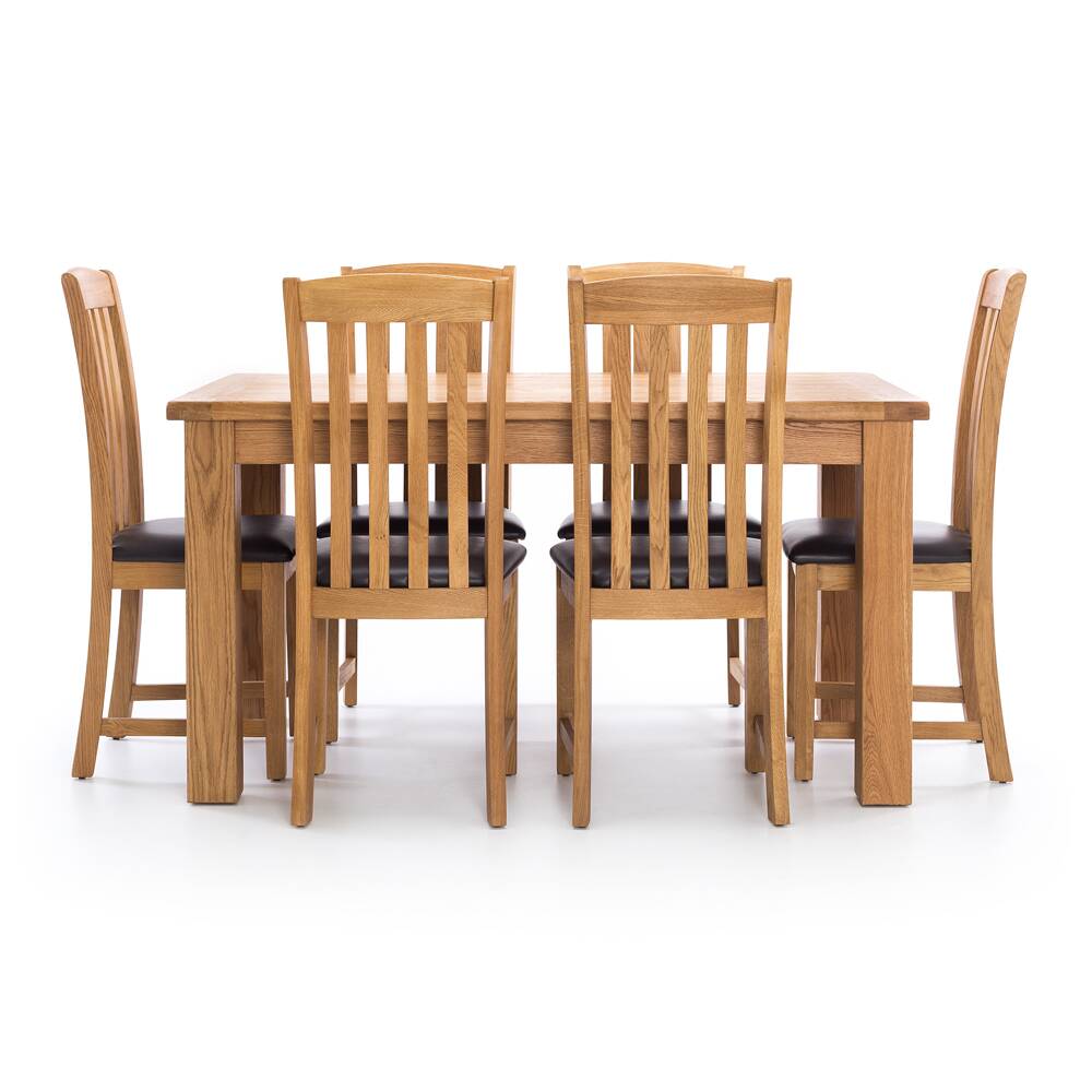 dining suite - oak solid wood
