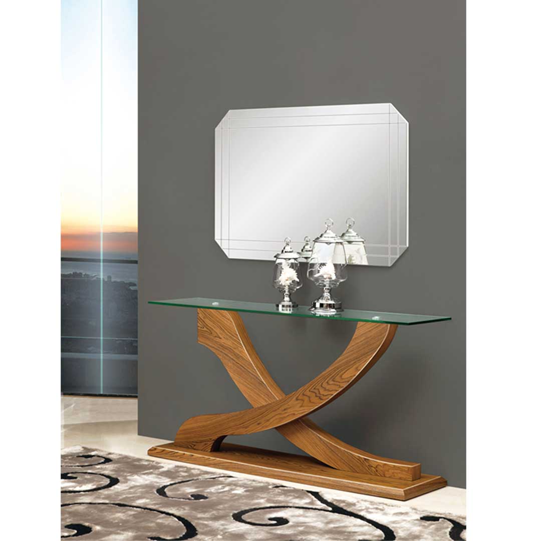 Bellamy Hall Table With Mirror