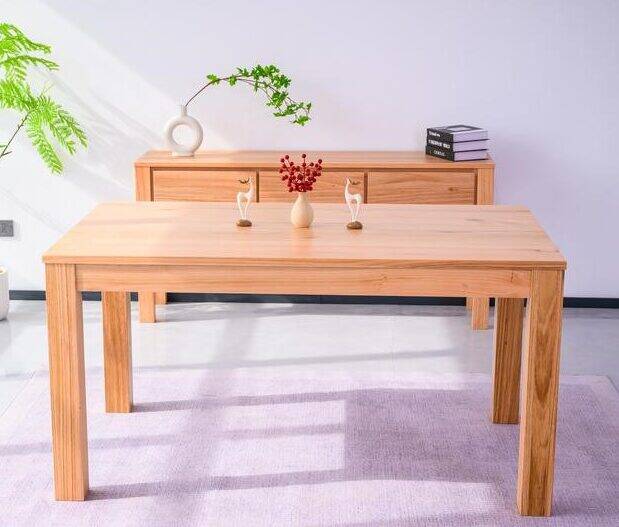 wooden dining table