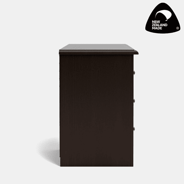 Dark Oak - Villager 3 Drawer Desk