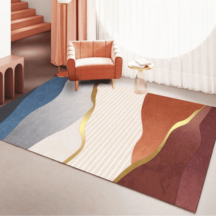 High quality rugs in a living room in New Zealand