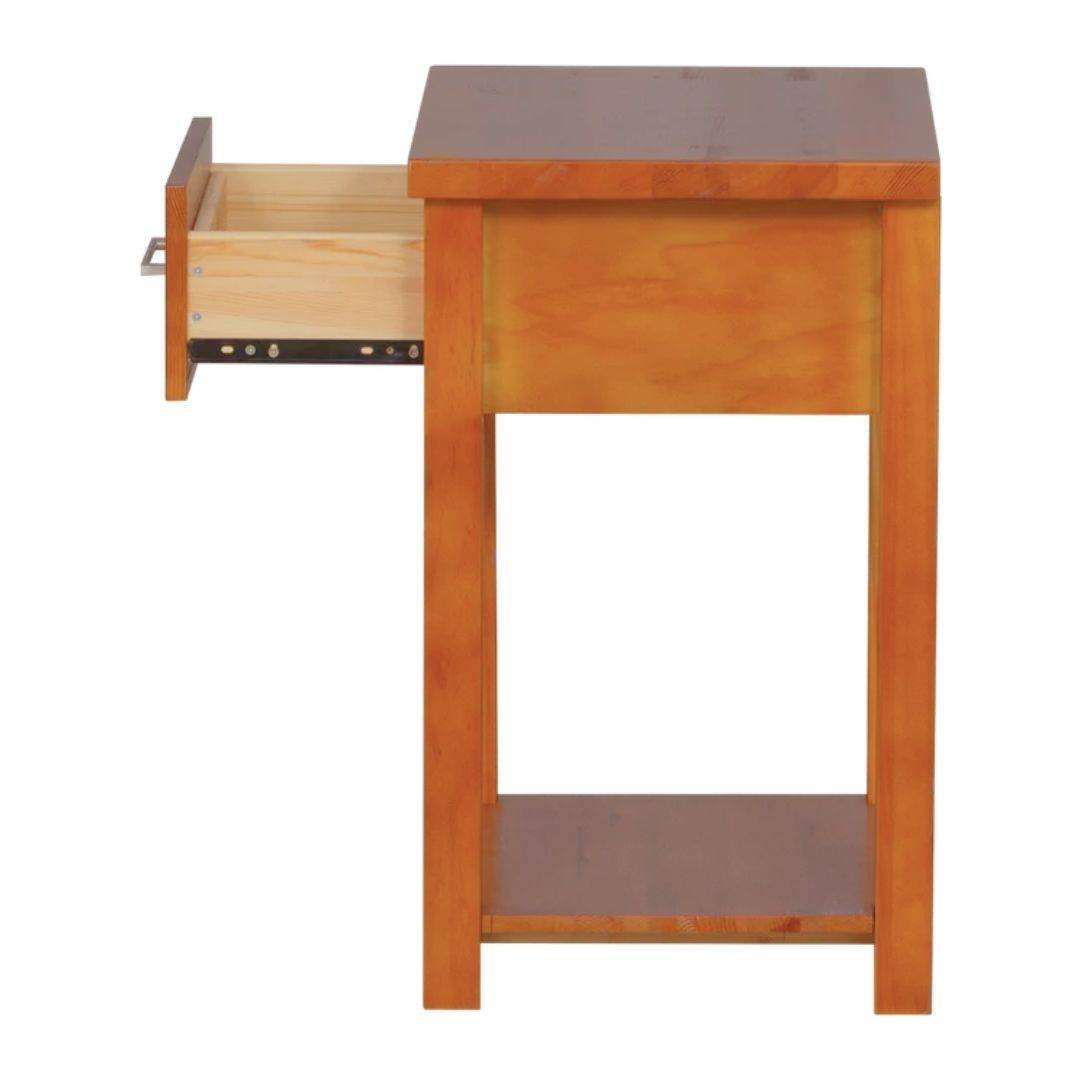 Teresa 1 Drawer Bedside Table